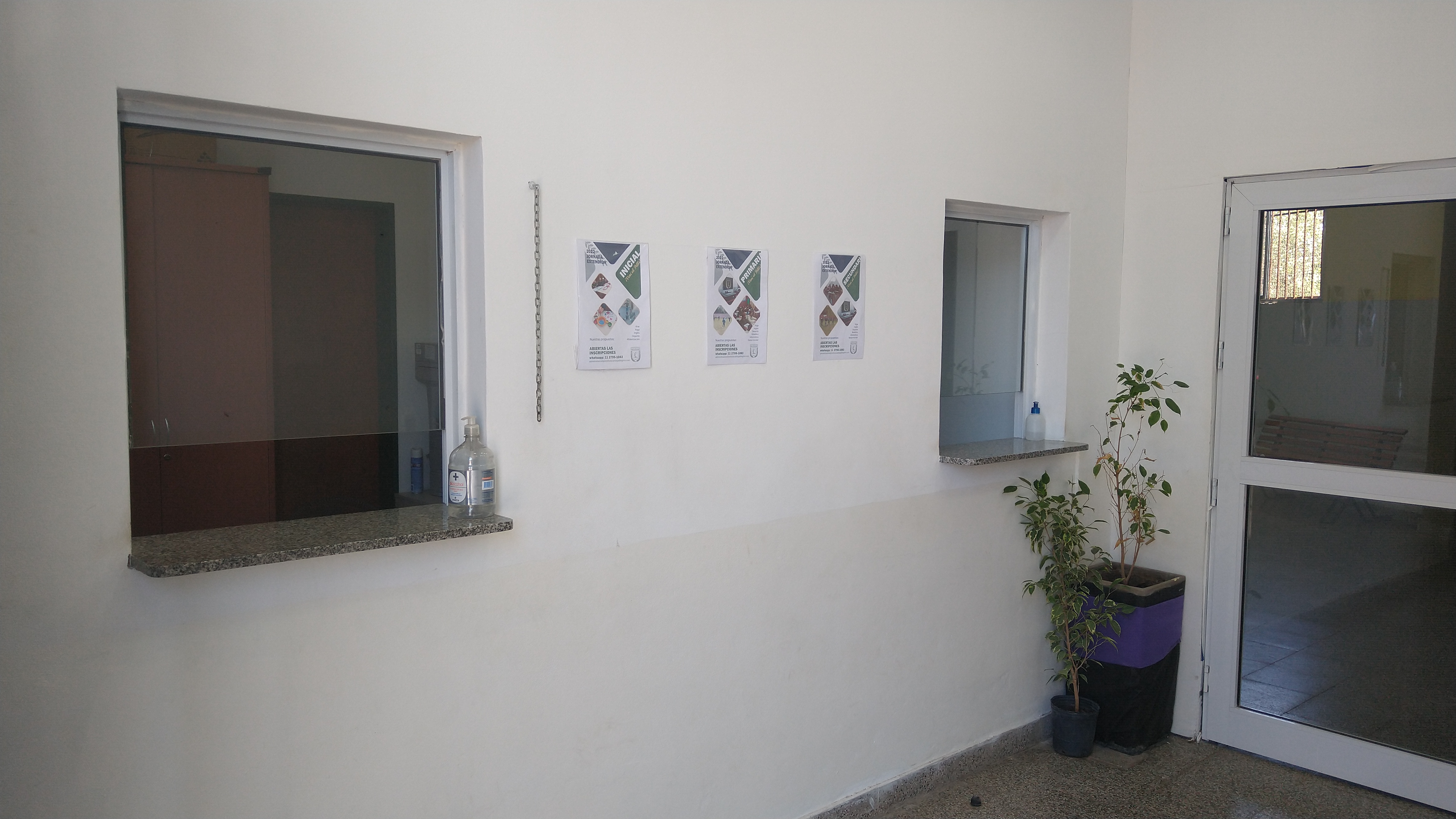 entrada colegio primaria